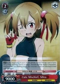 Cute Mischief Silica SAO/S20-E059 U Sword Art Online Card
