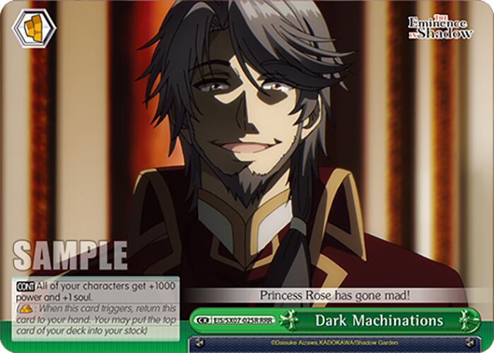 Dark Machinations RRR EIS/SX07-025R The Eminence in Shadow Card