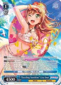 Dazzling Sunshine Lisa Imai A SPM BD/W54-E086SPMa SPM BanG Dream! Girls Band Party! Card