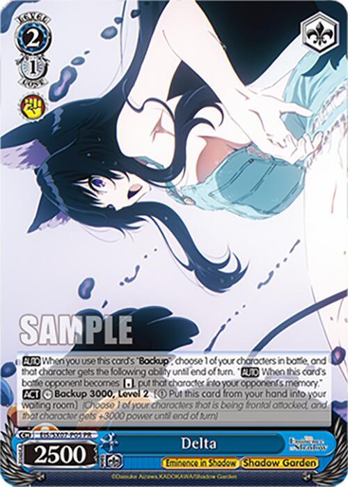 Delta PR EIS/SX07-P05 The Eminence in Shadow Card