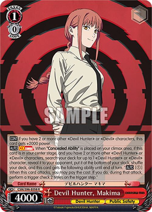Devil Hunter Makima CSM/S96-E058 R Chainsaw Man Card