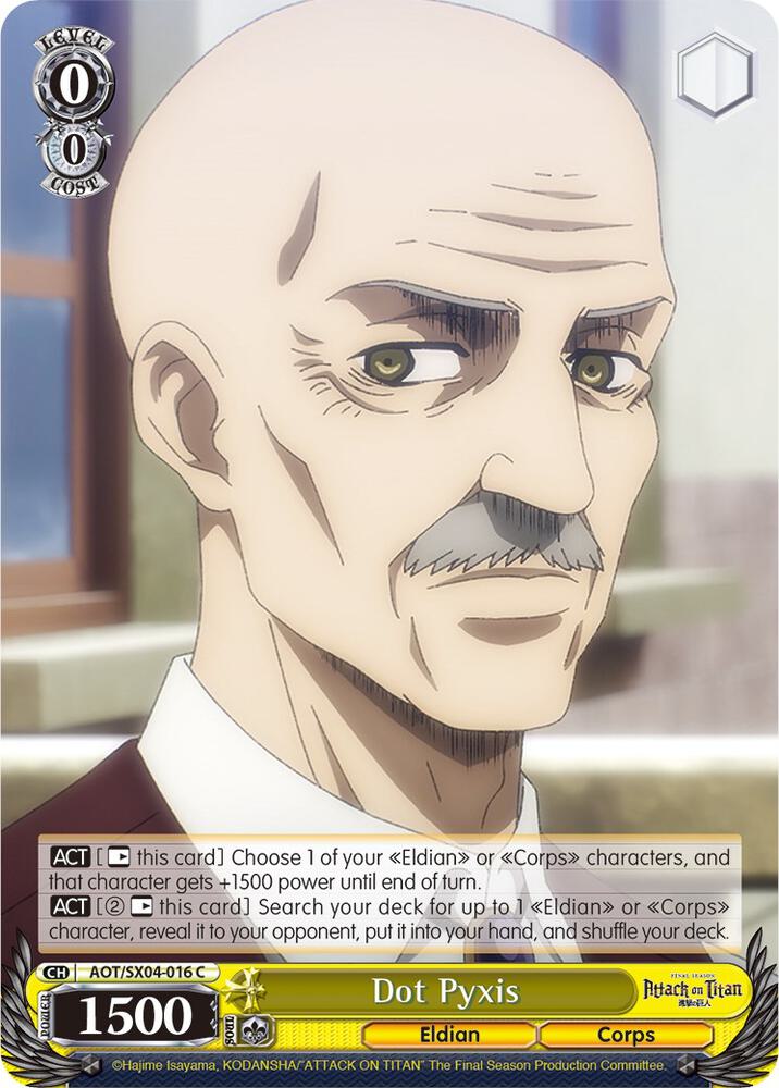 Dot Pyxis AOT/SX04-016 C Attack On Titan: Final Season Card