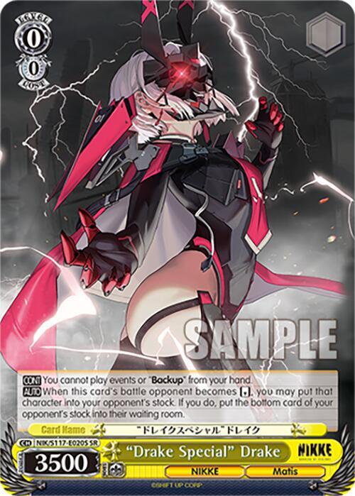 Drake Special Drake SR NIK/S117-E020S SR GODDESS OF VICTORY: NIKKE Card