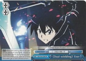 Dual wielding User SAO/S26-E086 PR Sword Art Online Vol.2 Card