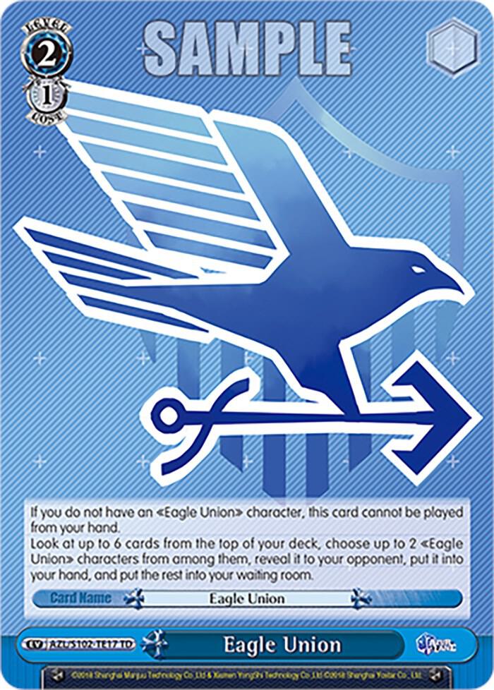 Eagle Union AZL/S102-TE17 TD Azur Lane Card