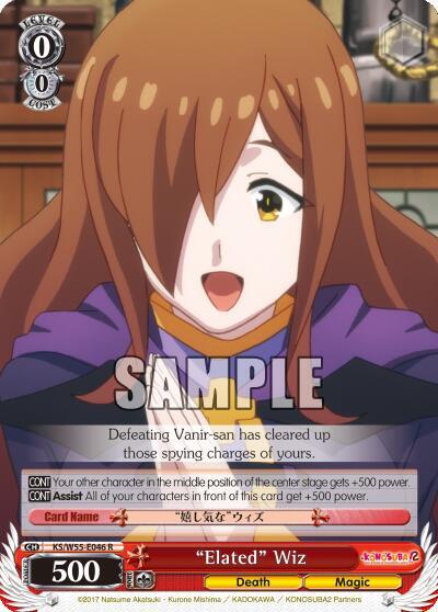 Elated Wiz KS/W55-E046 R KonoSuba 2 Card