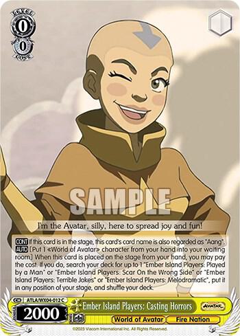 Ember Island Players Casting Horrors ATLA/WX04-012 C Avatar: The Last Airbender Card
