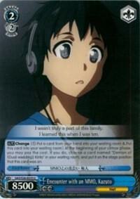 Encounter with an MMO Kazuto SAO/S26-E070 U Sword Art Online Vol.2 Card