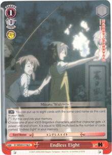 Endless Eight G SY/WE09-E19g The Melancholy of Haruhi Suzumiya Extra Booster Card