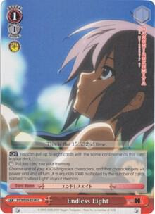 Endless Eight H Foil SY/WE09-E19h The Melancholy of Haruhi Suzumiya Extra Booster Card