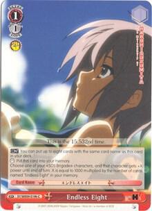Endless Eight H SY/WE09-E19h The Melancholy of Haruhi Suzumiya Extra Booster Card