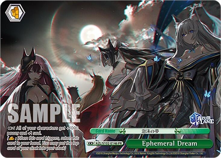 Ephemeral Dream PR AZL/S102-E146 PR Azur Lane Card