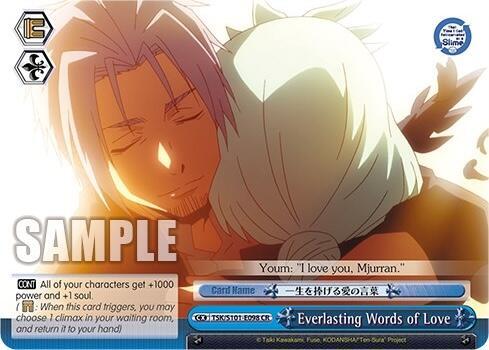 Everlasting Words of Love TSK/S101-E098 CR That Time I Got Reincarnated as a Slime Vol.3 Card