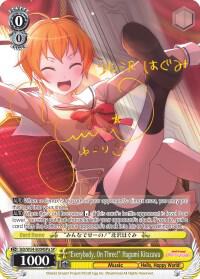 Everybody On Three Hagumi Kitazawa A SP BD/W54-E004SPa SP BanG Dream! Girls Band Party! Card