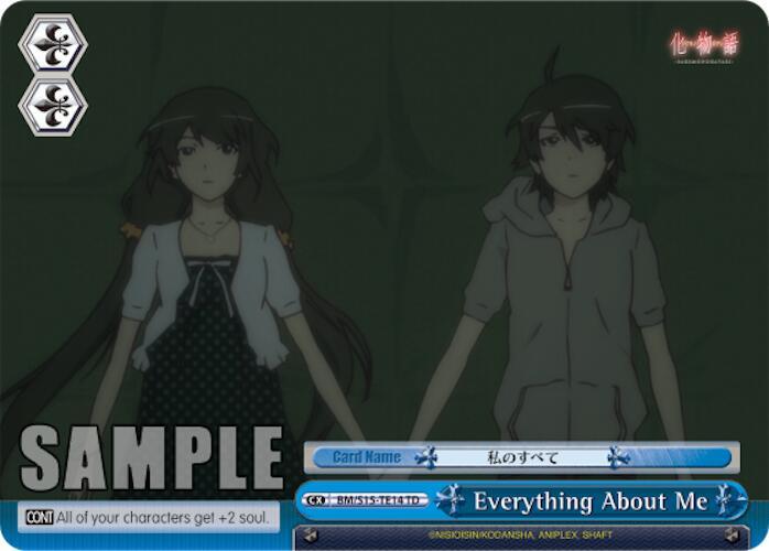 Everything About Me TD BM/S15-TE14 TD BAKEMONOGATARI Card