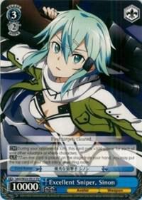 Excellent Sniper Sinon SAO/SE23-TE17 TD Sword Art Online II Card