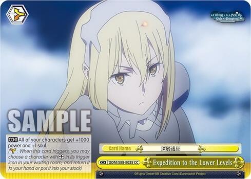 Expedition to the Lower Levels DDM/S88-E025 CC Is it Wrong to Try to Pick Up Girls in a Dungeon? Card