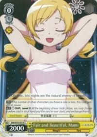 Fair and Beautiful Mami MM/W35-E015 C Puella Magi Madoka Magica the Movie -Rebellion- Card