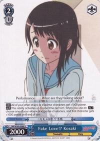 Fake Love Kosaki NK/W30-E088 U NISEKOI -False Love- Card