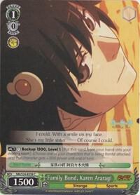 Family Bond Karen Araragi NM/S24-E039 NISEMONOGATARI Card