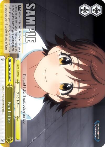 Fan Letter IMC/W41-E039 CC The iDOLM@STER Cinderella Girls Card