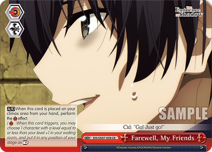 Farewell My Friends EIS/SX07-058 The Eminence in Shadow Card