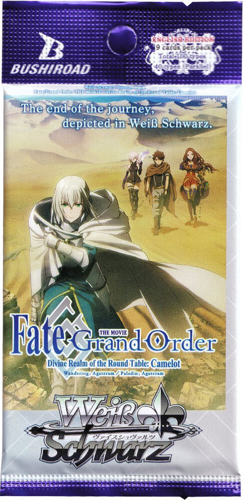 Fate Grand Order THE MOVIE Divine Realm of the Round Table Camelot Booster Pack Fate/Grand Order THE MOVIE Divine Realm of the Round Table: Camelot Card