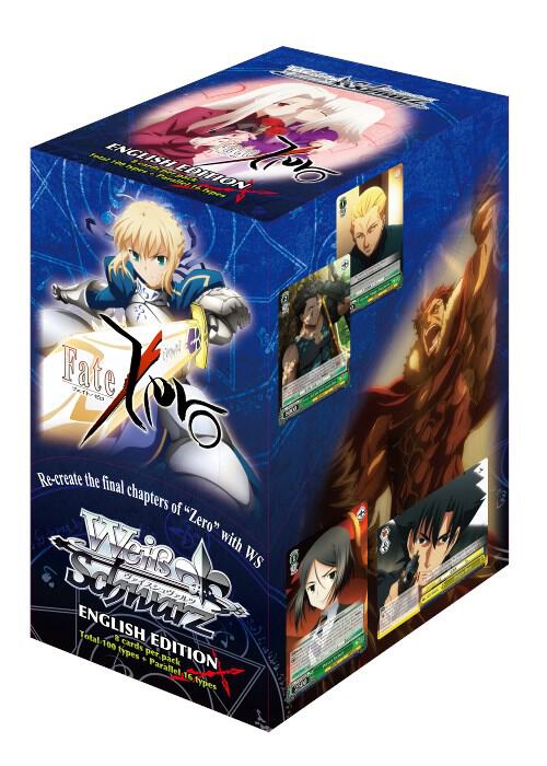 Fate Zero Booster Box  Fate/Zero Card