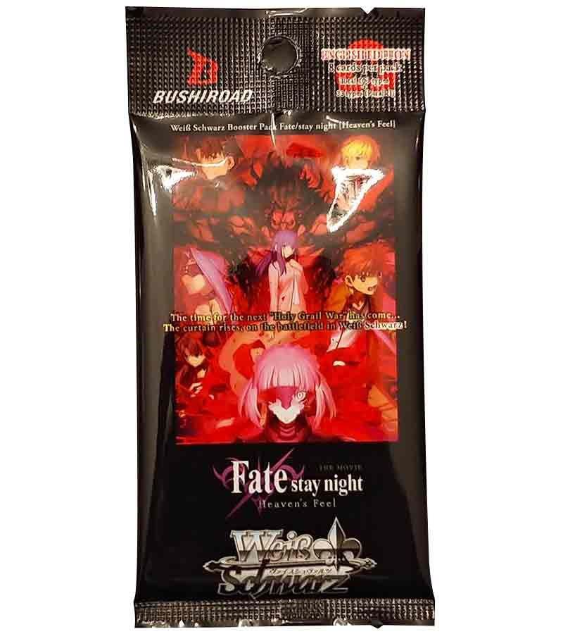Fate stay night Heavens Feel Booster Pack  Fate/stay night [Heaven’s Feel] Card