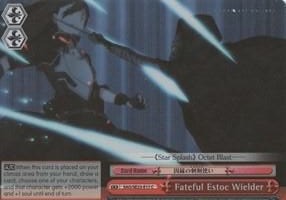 Fateful Estoc Wielder Parallel Foil SAO/SE23-E17 C Sword Art Online II Card