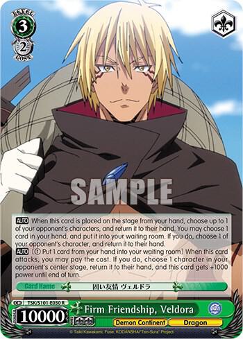 Firm Friendship Veldora TSK/S101-E030 R That Time I Got Reincarnated as a Slime Vol.3 Card