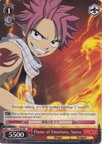 Flame of Emotions Natsu FT/S09-E107 PR Fairy Tail ver.E Card