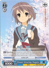 Flower Viewing Nagato SY/WE09-E26 The Melancholy of Haruhi Suzumiya Extra Booster Card