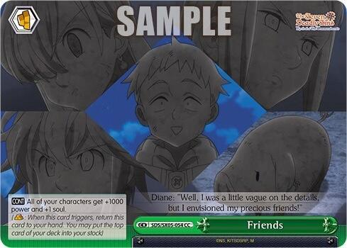 Friends SDS/SX05-054 CC The Seven Deadly Sins: Revival of The Commandments Card