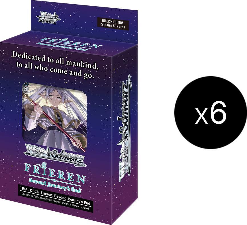 Frieren Beyond Journeys End Trial Deck Display Frieren: Beyond Journey’s End Card