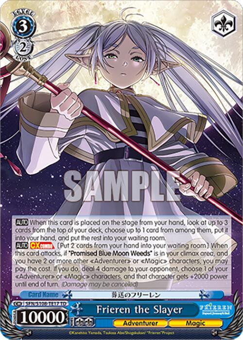 Frieren the Slayer SFN/S108-TE17 TD Frieren: Beyond Journey’s End Card
