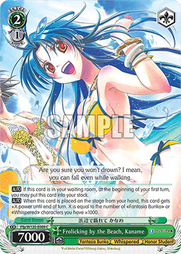 Frolicking by the Beach Kaname Ffp/W120-E069 C Fujimi Fantasia Bunko Vol.2 Card