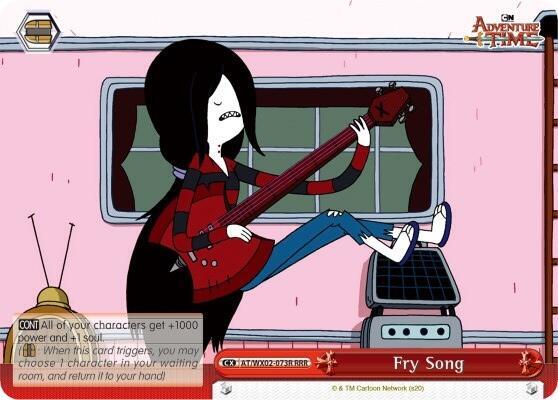 Fry Song RRR AT/WX02-073R RRR Adventure Time Card