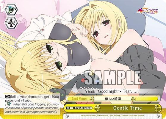 Gentle Time TL/W37-E028 CR To Loveru Darkness 2nd Card