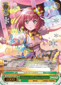 Glasses Off Maya Yamato SSP BD/W54-E028SSP BanG Dream! Girls Band Party! Card