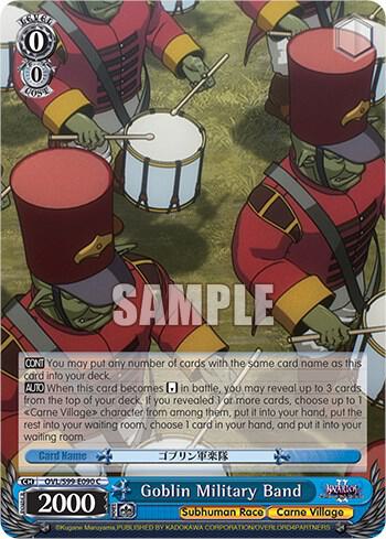 Goblin Military Band OVL/S99-E090 C Nazarick: Tomb of the Undead Vol.2 Card
