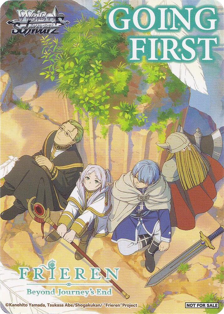 Going First Himmel and Frieren and Heiter and Eisen Frieren: Beyond Journey’s End Card