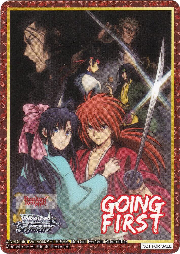 Going First Onslaught of Strong Enemies Rurouni Kenshin Card