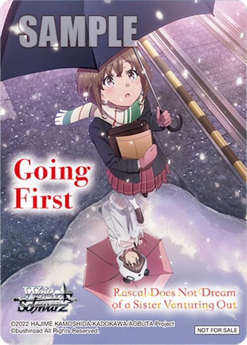 Going First Rascal Does Not Dream of a Sister Venturing Out Rascal Does Not Dream Series Card