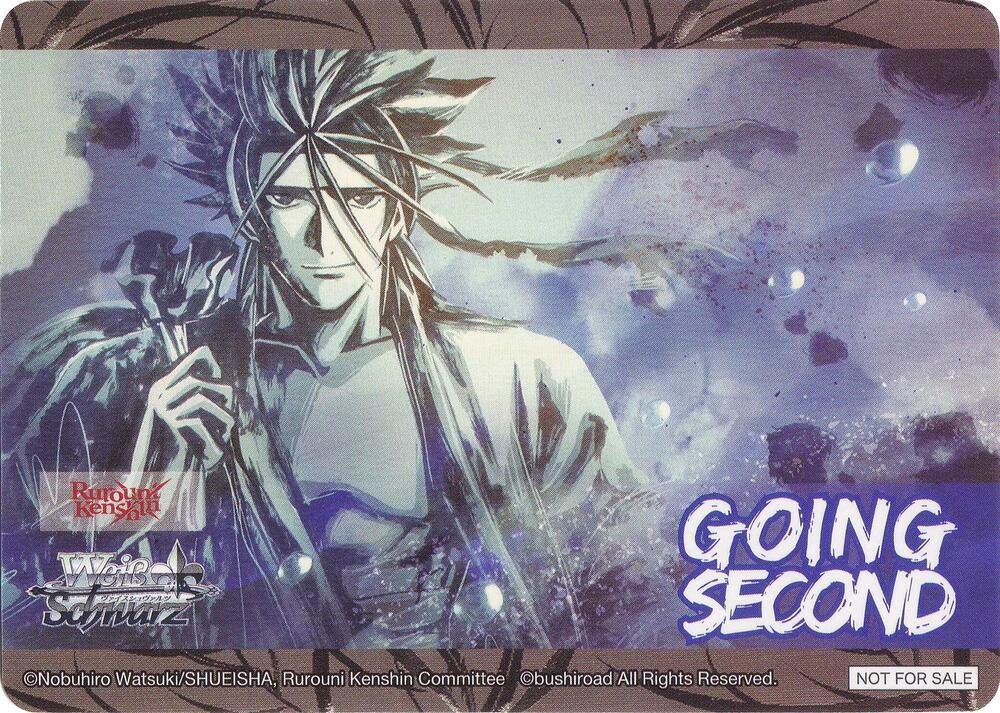 Going Second Conviction of a Man Sanosuke Sagara Rurouni Kenshin Card