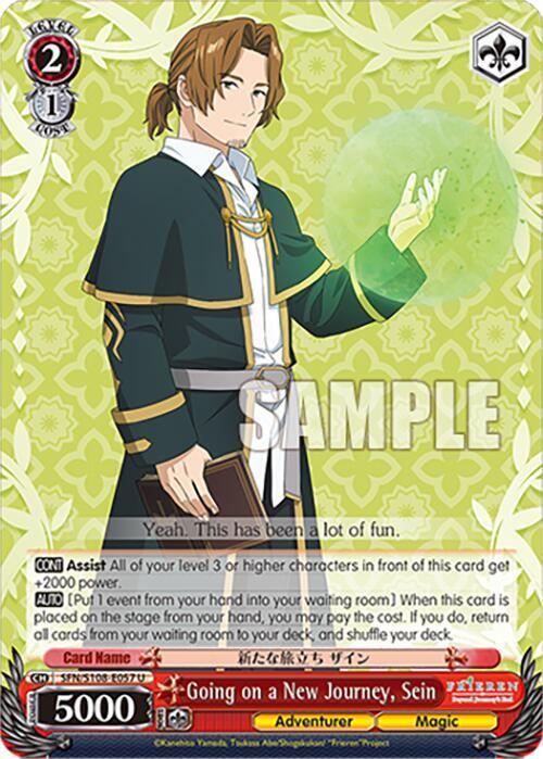 Going on a New Journey Sein SFN/S108-E057 U Frieren: Beyond Journey’s End Card
