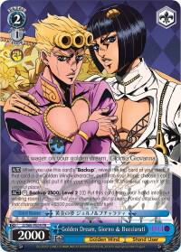 Golden Dream Giorno and Bucciarati JJ/S66-PE04 PR JoJo's Bizarre Adventure: Golden Wind Card