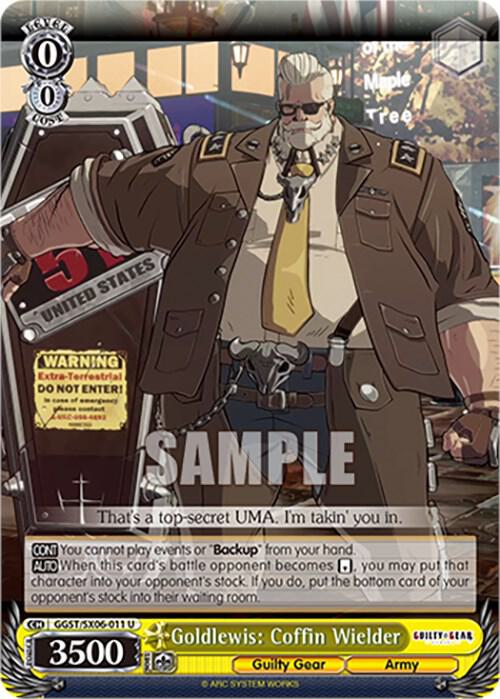 Goldlewis Coffin Wielder GGST/SX06-011 U Guilty Gear -Strive- Card