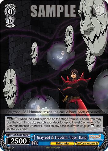Grayroad and Fraudrin Upper Hand SDS/SX05-102 C The Seven Deadly Sins: Revival of The Commandments Card