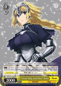 Great Holy Grail War Ruler APO/S53-PE02 PR Fate/Apocrypha Card